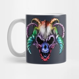 devil skull Mug